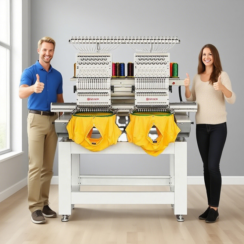 Embroidery Machines - MFGS1502 더블 헤드 고속 15초 산업용