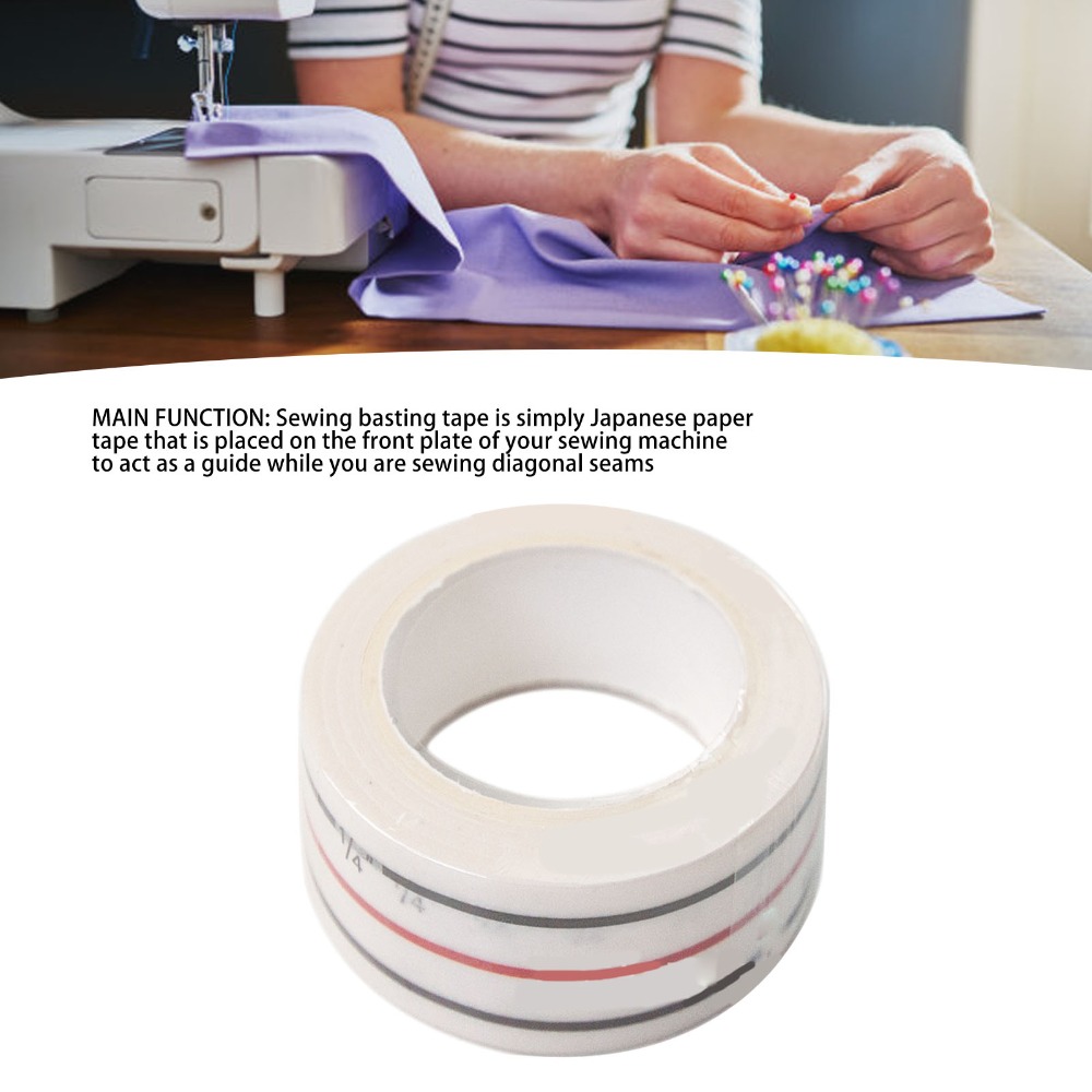 Embroidery Guide Paper - 2개입 튼튼한 종이 대각선 솔기 테이프