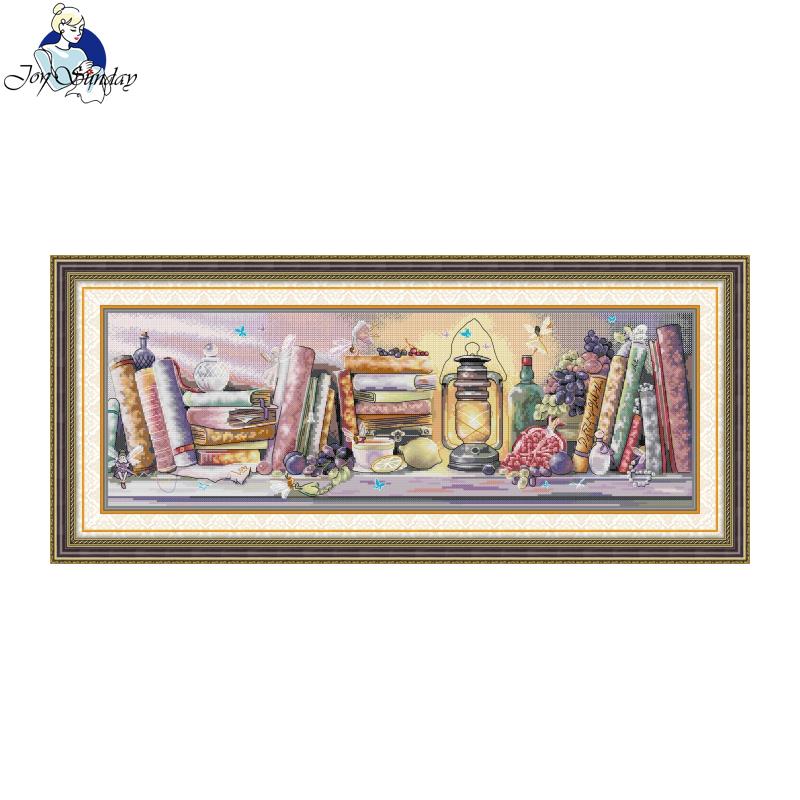 Embroidery X Pattern - 크로스 스티치 키트 조이 선데이 오일