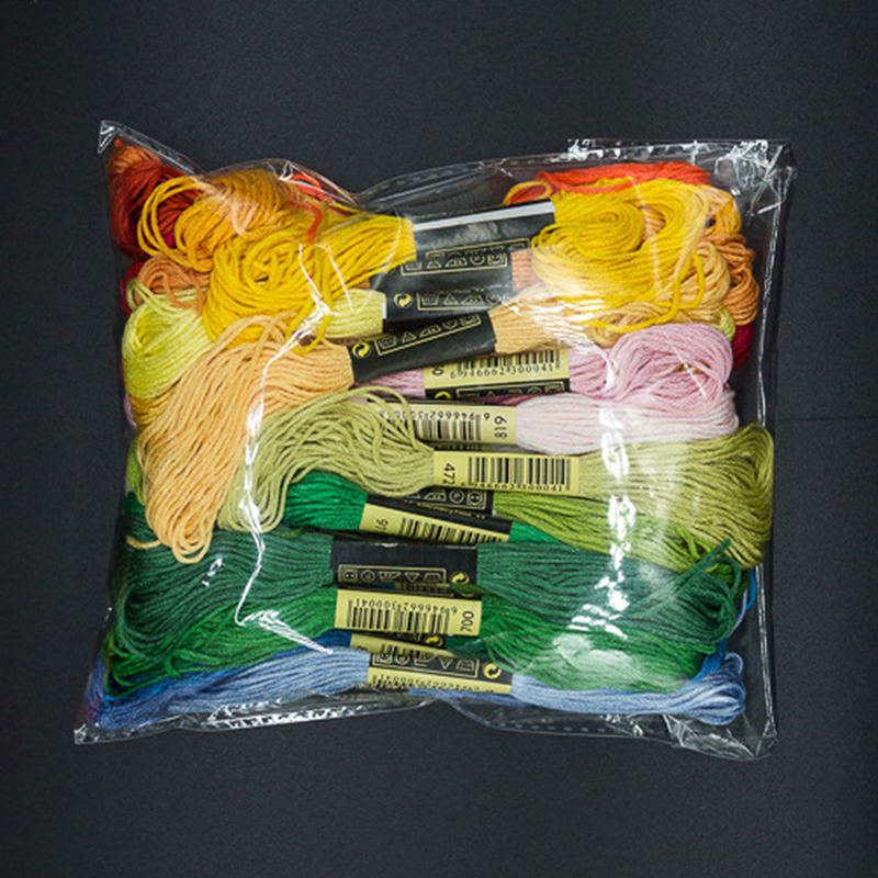 Embroidery Tools - C 24/100/50 멀티컬러 크로스 실 면사