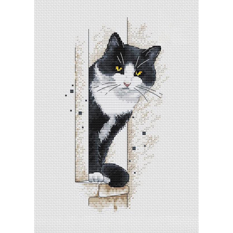 Embroidery X Pattern - ZZ8309 DIY Homefun 크로스 스티치 키트