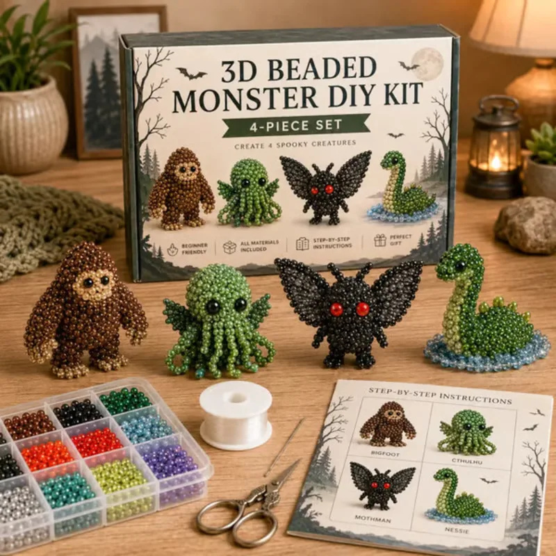 DIY 구슬로 만든 3D 자수 바느질 장난감 동물 키트 - Embroidery X Pattern 리뷰 및 가격