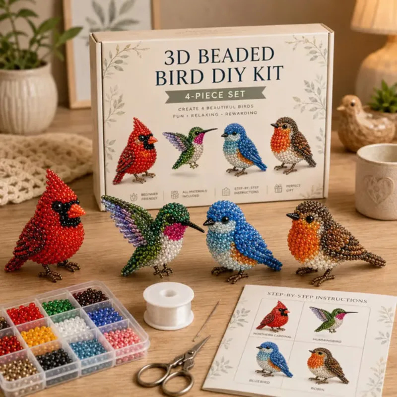 DIY 구슬로 만든 3D 자수 바느질 장난감 동물 키트 - Embroidery X Pattern 리뷰 및 가격