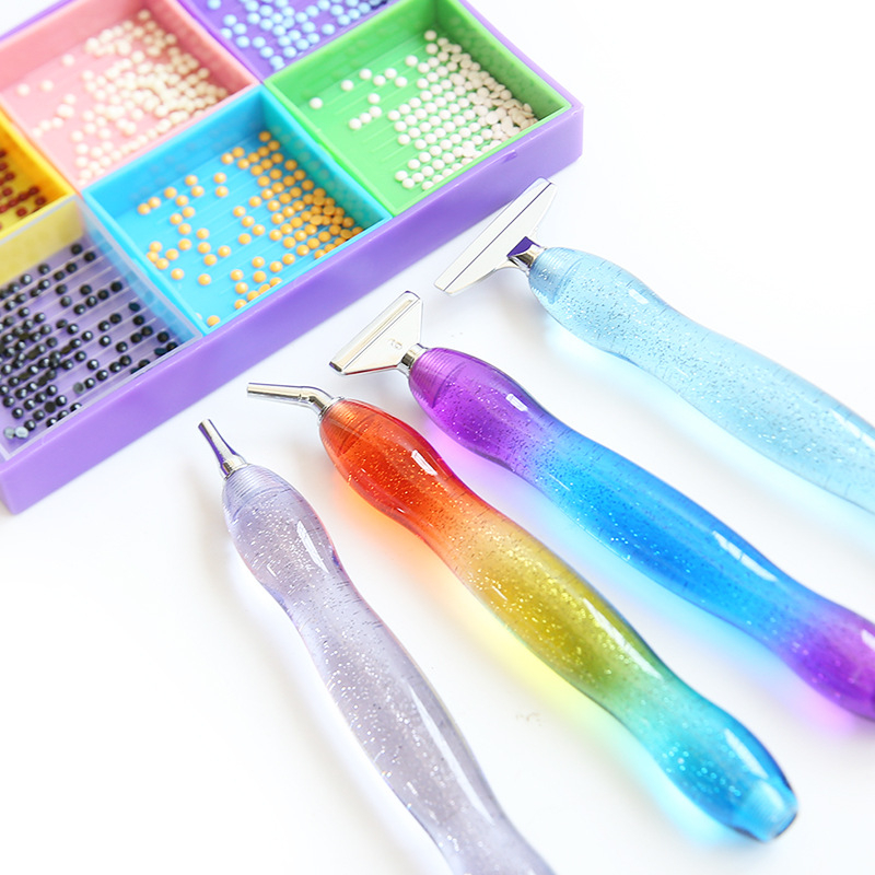 다이아몬드 페인팅용 새 레진 도팅펜 (나사형 금속 팁  - Embroidery Tools 리뷰 및 가격