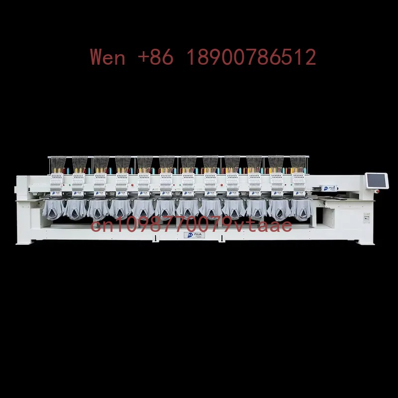 FUJA 산업용 중형 자수기 12헤드 12/15 바늘  - Embroidery Machines 리뷰 및 가격