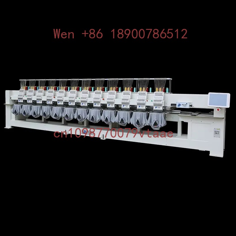 FUJA 산업용 중형 자수기 12헤드 12/15 바늘  - Embroidery Machines 리뷰 및 가격