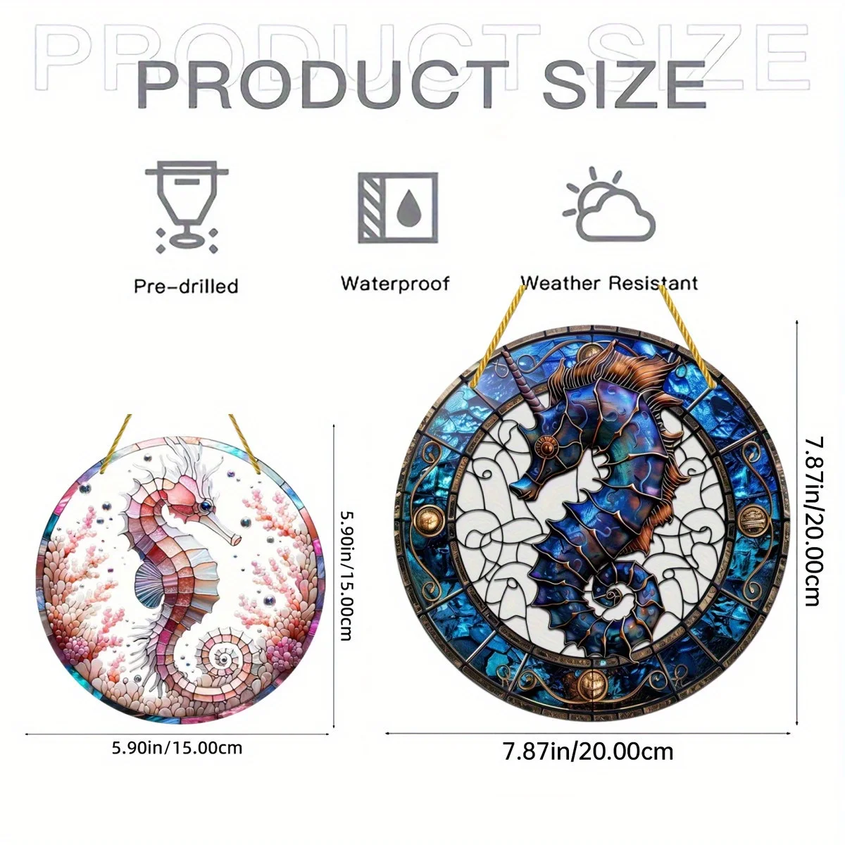 수중 세계 SunCatcher 로그인, 바다 거북 해마 - Embroidery Water 리뷰 및 가격