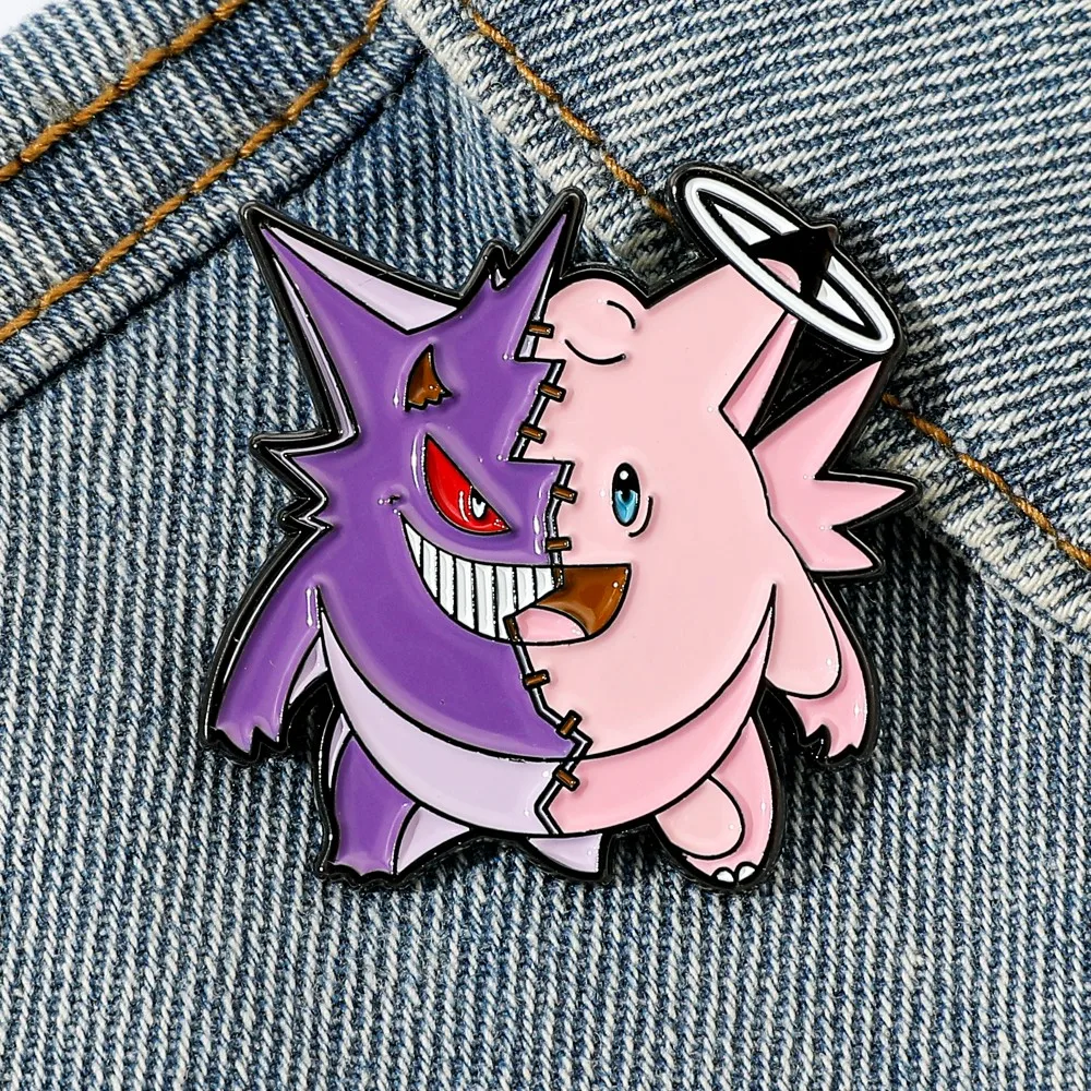 1 Pc 만화 Jigglypuff 브로치 Handsom - Embroidery Wallpaper 리뷰 및 가격