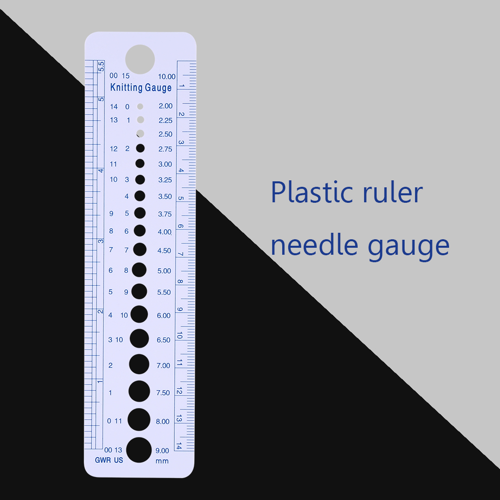 퀼팅 패치워크 자 플라스틱 뜨개질 바늘 게이지 자 인치 - Embroidery Needle 리뷰 및 가격