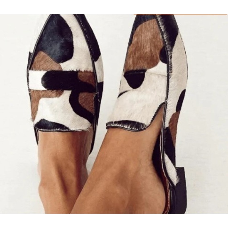 영국 스타일 2026 봄/가을 신상품 세련된 포인티드  - Embroidery Flat Shoes 리뷰 및 가격