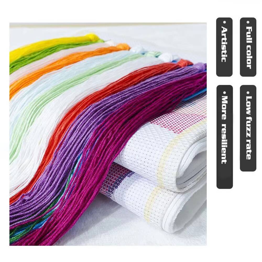 11CT 크로스 자수 세트 산 풍경 Diy 선물 예술  - Embroidery Guide Paper 리뷰 및 가격