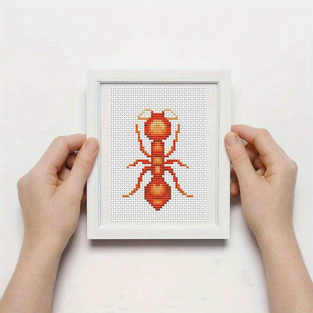8개 세트 곤충 크로스 스티치 자수 키트 동물 11Ct - Embroidery X Pattern 리뷰 및 가격