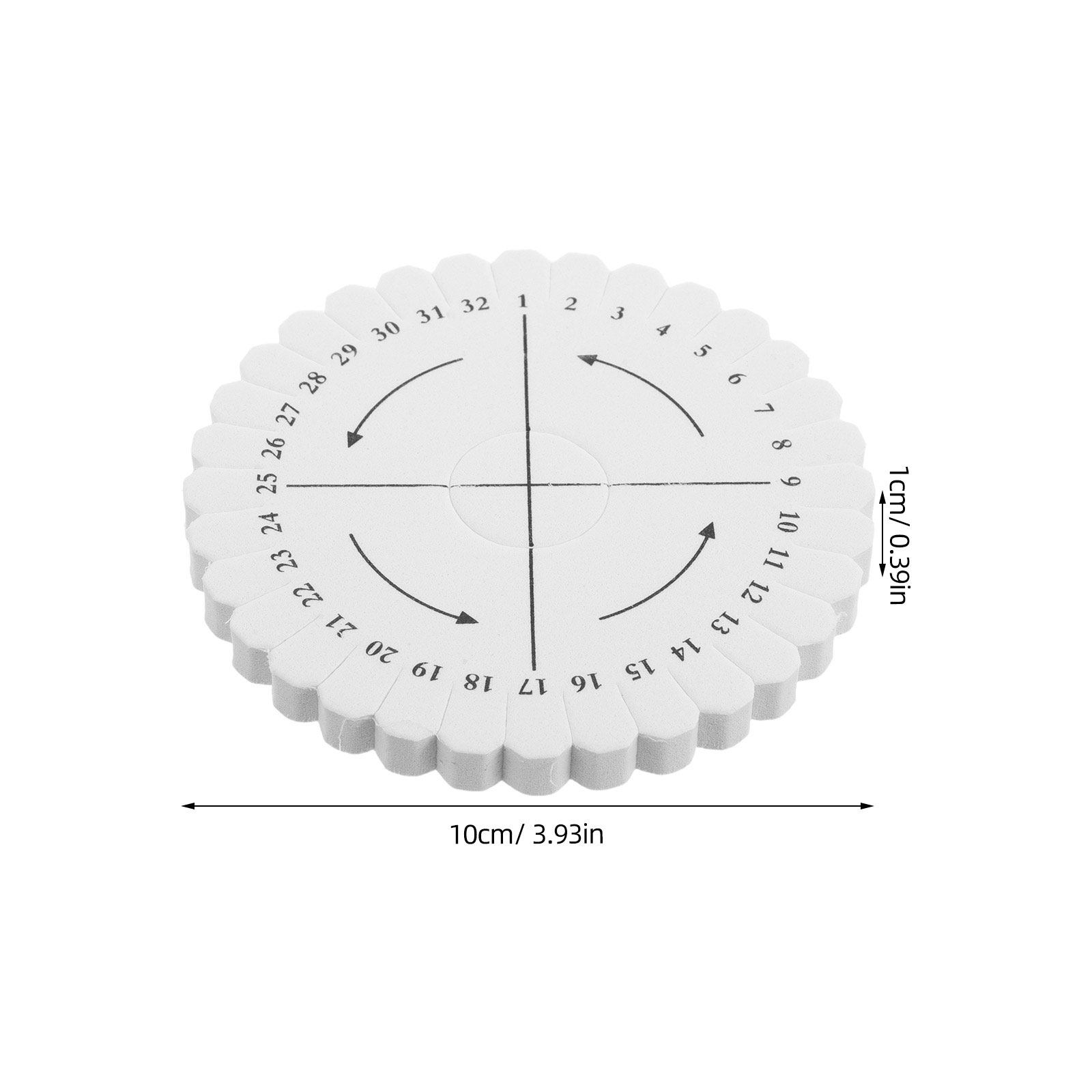 32개의 슬롯이 있는 다용도 팔찌 땋기 도구, 손으로  - Embroidery Tools 리뷰 및 가격