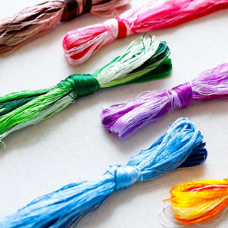 20m 수저우 자수 실크실 8가지 색상 각 색상별 DI - Embroidery Tools 리뷰 및 가격