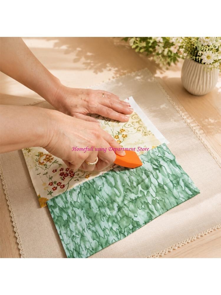 바느질 테이블과 종이 공예를 위한 직물 접는 누르기 솔 - Embroidery Guide Paper 리뷰 및 가격