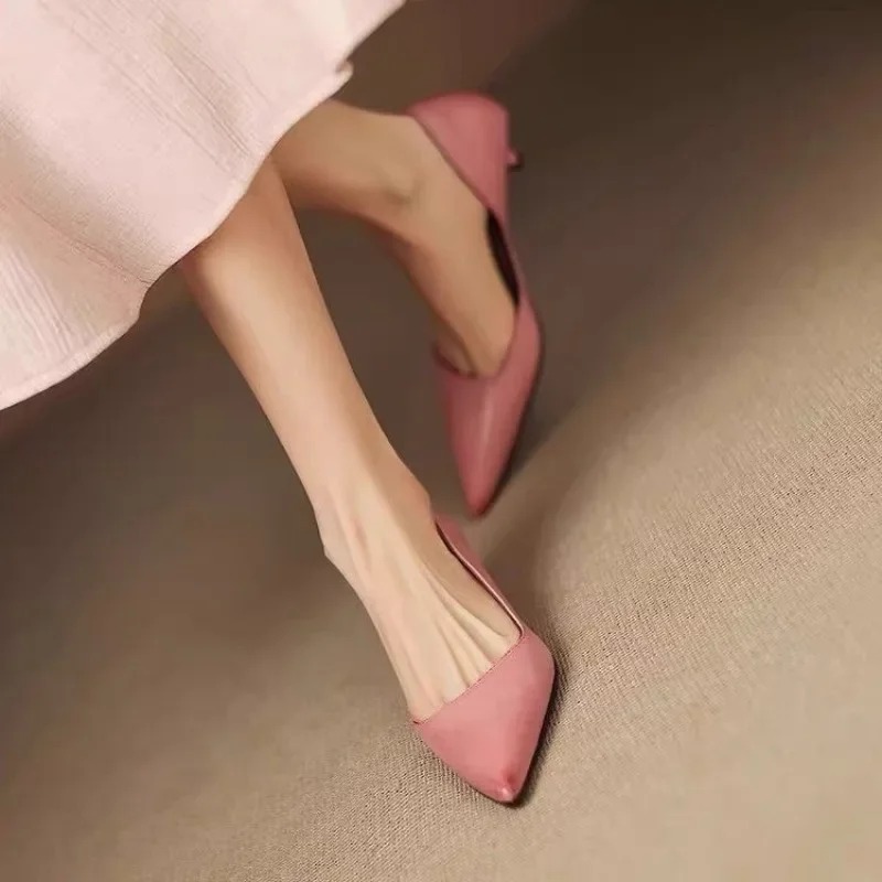 여성용 뾰족코 스틸레토 힐 패션 다용도 섹시한 라이트  - Embroidery Flat Shoes 리뷰 및 가격