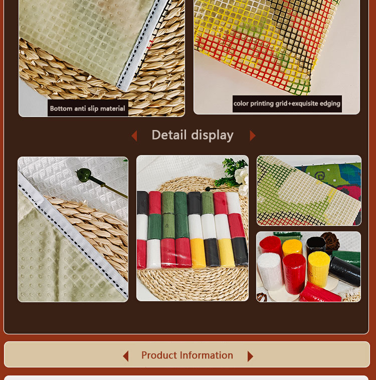 비 래치 훅 키트 러그 캔버스 프린팅 백조 핸드워크 키 - Printed Embroidery Kit 리뷰 및 가격